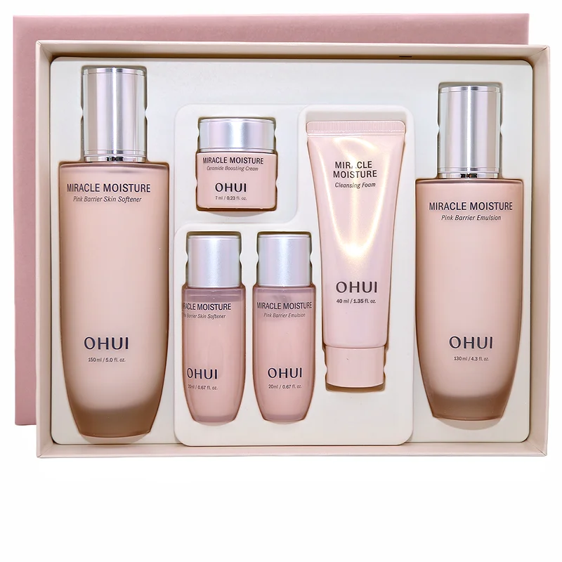 Ohui Pink Miracle Hydration Se - Luxury Skincare Kit ulasan dan harga