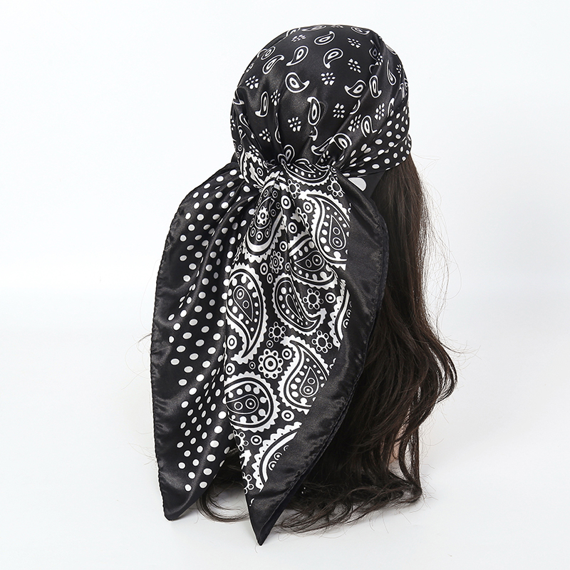 Syal Sutra Rambut Sapu Tangan  - Luxury Skincare Headband ulasan dan harga