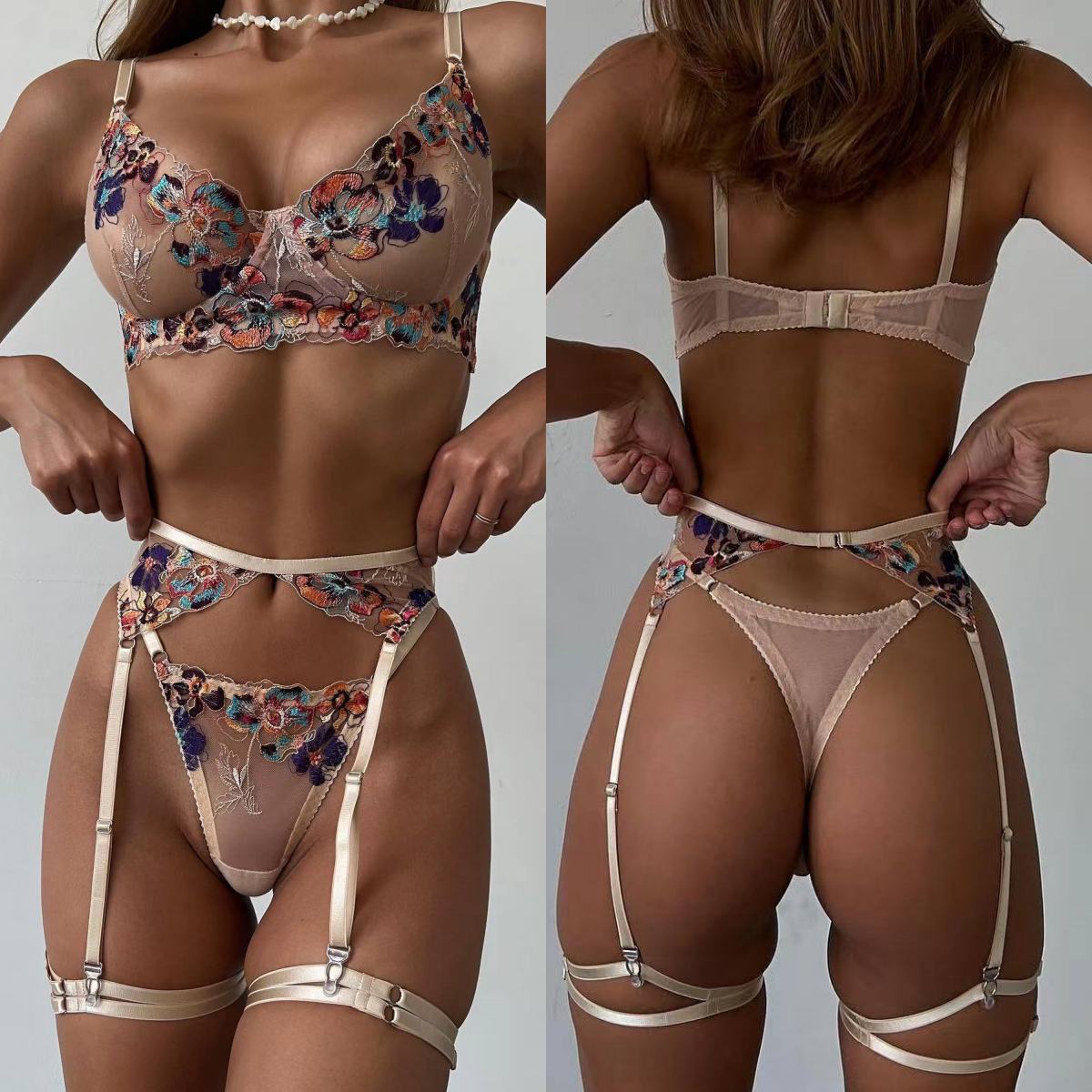 Krasapt Lingerie tembus pandan - Luxury Skincare Kit ulasan dan harga