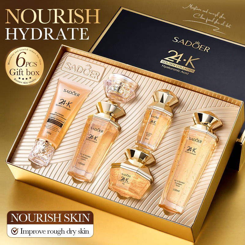 Set Perawatan Kulit Kolagen Pr - Luxury Skincare Kit ulasan dan harga