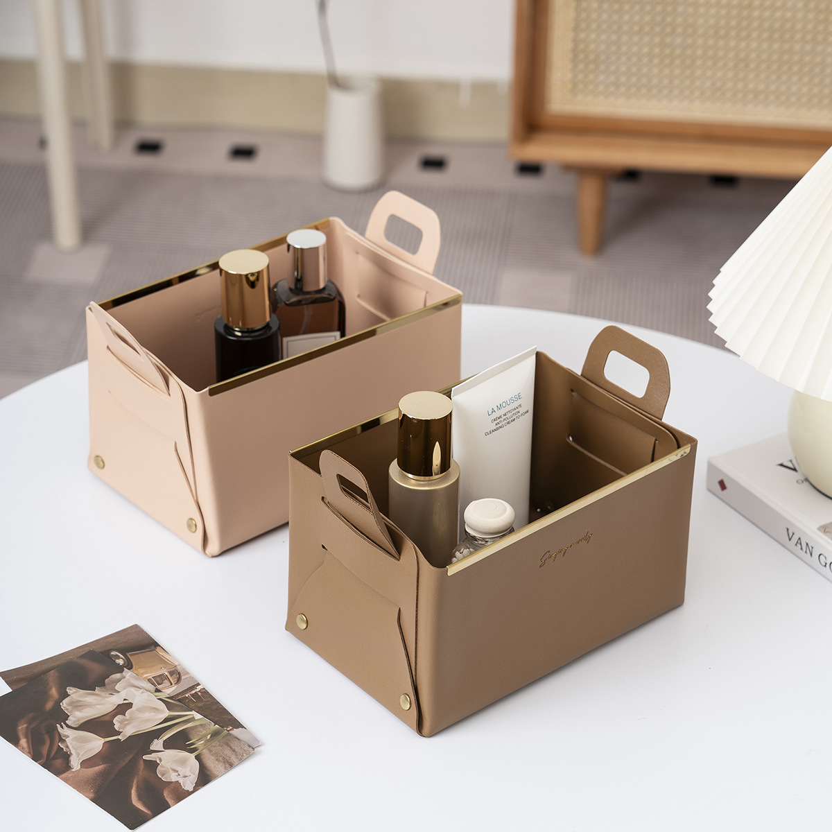 Kotak penyimpanan kulit mewah  - Luxury Skincare Box ulasan dan harga